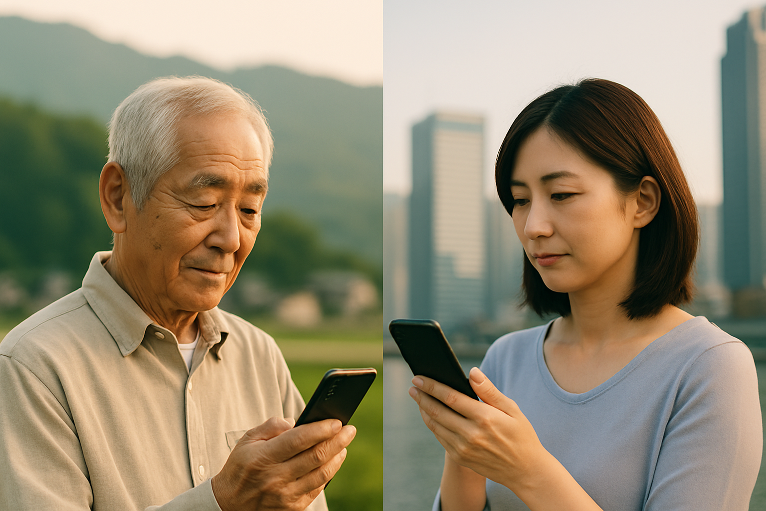 家族との連絡もスムーズに